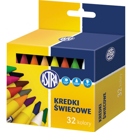 Astra jumbo wax zestaw kredek świecowych