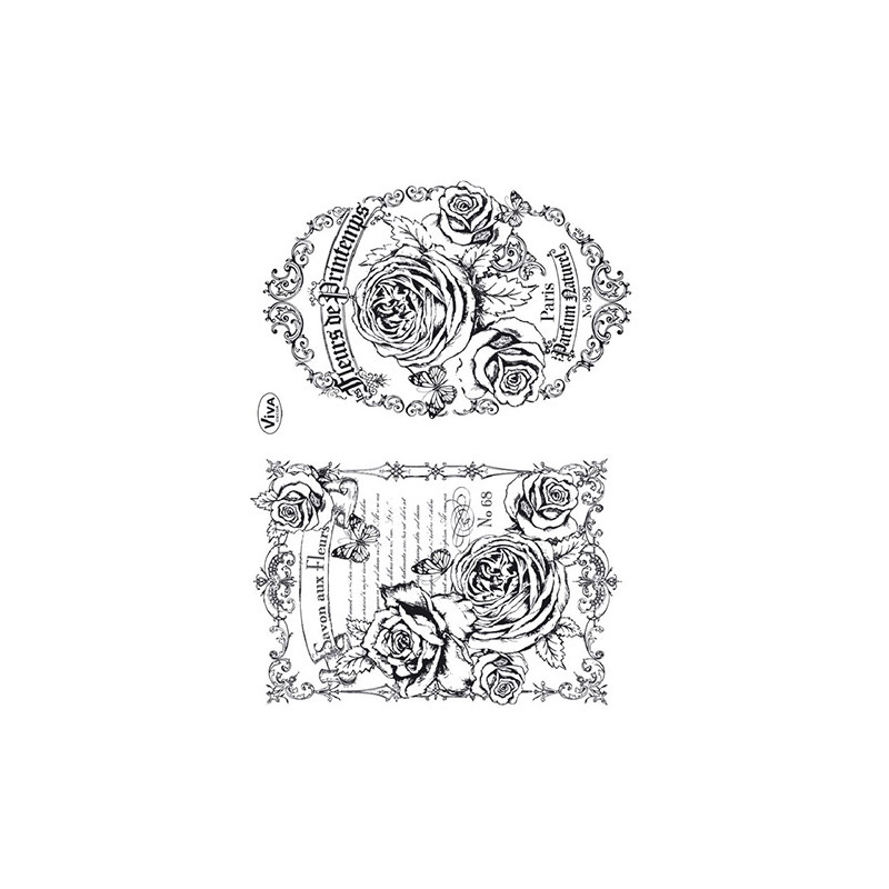 Viva Decor stemple silikonowe kwiaty z printemps - sklep plastyczny -