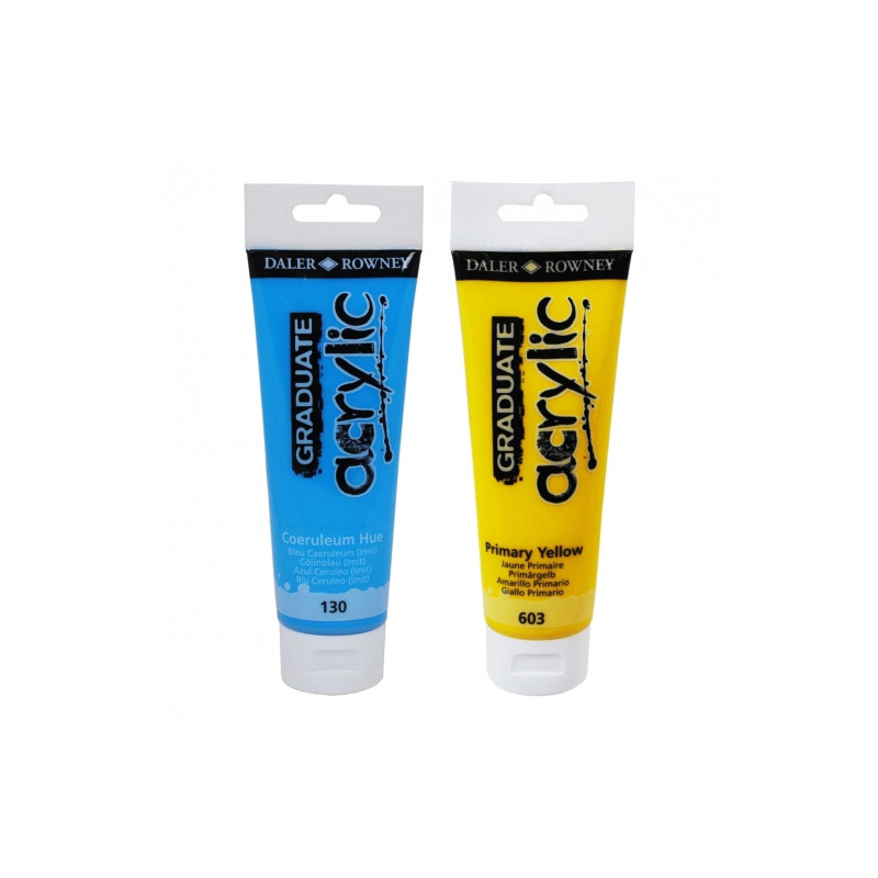Daler Rowney acrylic paints Graduate 120ml