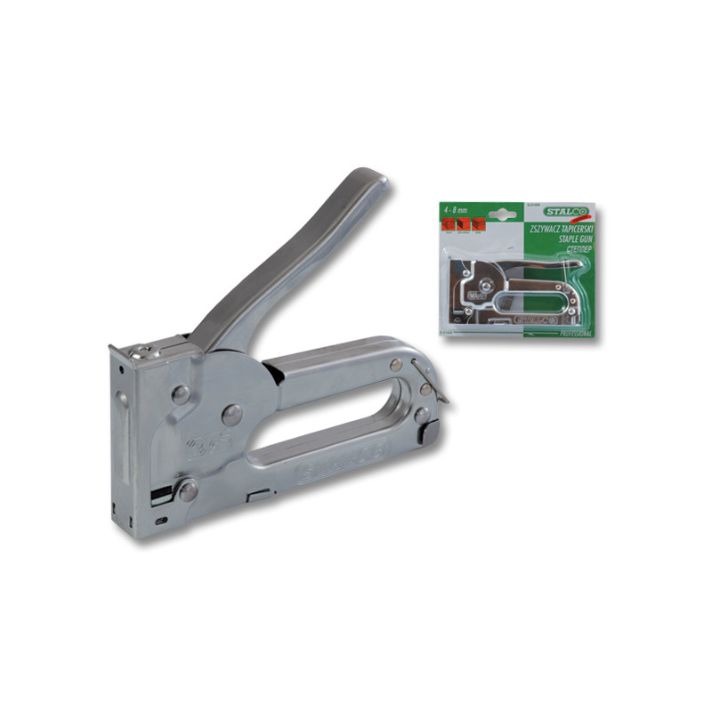 Stalco upholstery stapler for staples 4-8 mm - szal art - sklep plasty