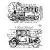 Viva Decor A5 Clear Silicone Stamps Set - Old Timer - szal art - sklep