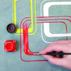 Kreul javana opak basic zestaw farb do tkanin 6x20ml - sklep plastyczn