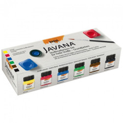 Kreul javana basic sunny 6x20ml set of paints