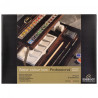 Talens rembrandt set of watercolors 28 semi-brushed wood cartridge 058