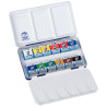 Talens van gogh watercolor 12 pan pocketbox metal case