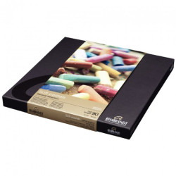 Talens rembrandt dry pastels 90 pieces half pastels