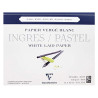 Blok Clairefontaine white ingres do pasteli biały 130g 25ark