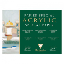 Clairefontaine acrylic paint block 360g 10ark - art store