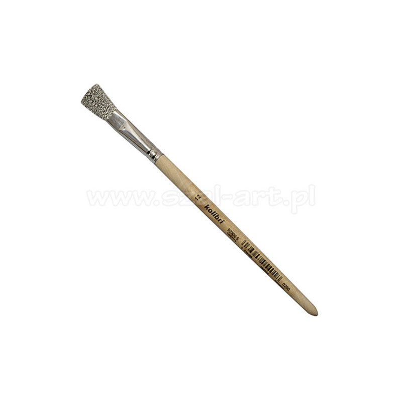 Kolibri pędzle z włosiem stalowym płaskie seria 92300S - szal-art.pl