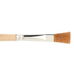 Kolibri brushes with bronze bristles flat series 92300B - szał art - s