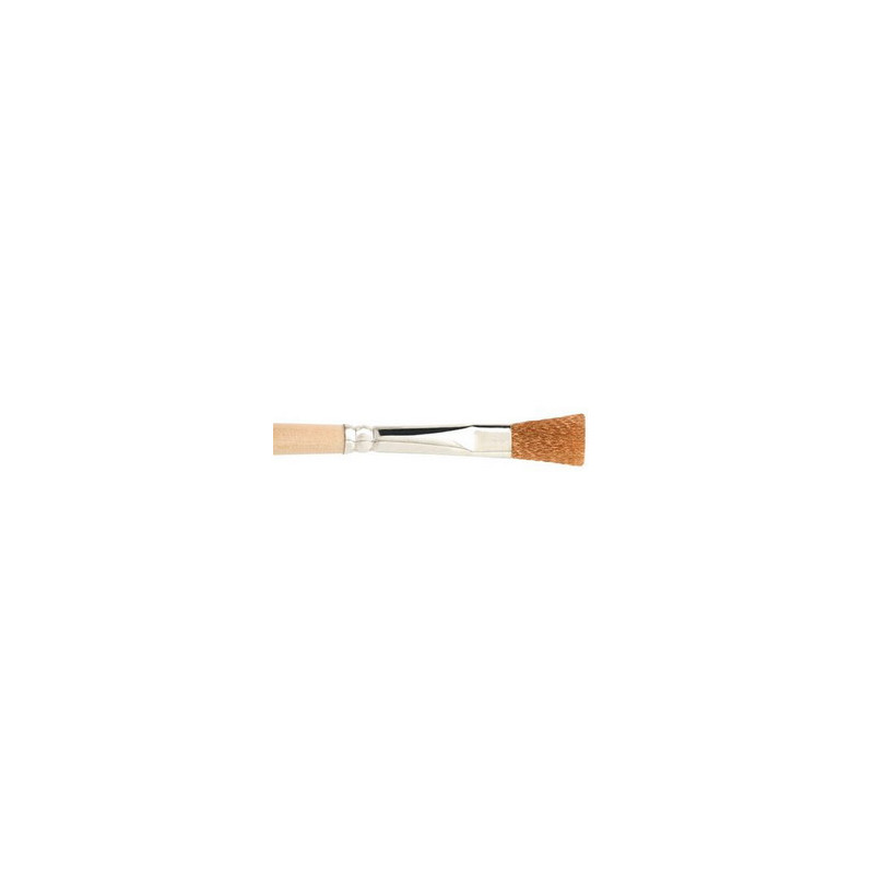 Kolibri brushes with bronze bristles flat series 92300B - szał art - s