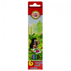 Koh-i-noor tom&jerry krecik zestaw 6 kredek szkolnych - sklep plastycz