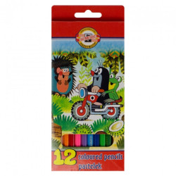 Koh-i-noor tom&jerry krecik zestaw 12 kredek szkolnych - sklep plastyc
