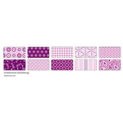 Motiv Block Basic Pink 30 sheets, Folia Bringmann