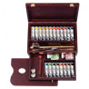Talens rembrandt master acrylic paint set + accessories