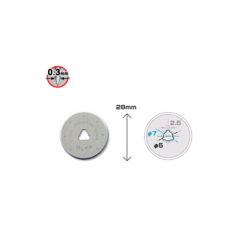 Olfa blades RB28-2 2 pcst - szal art - sklep plastyczny