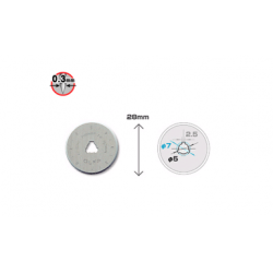 Olfa ostrza RB28-2 2szt - Sklep plastyczny - Szał dla Plastyków