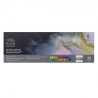 Winsor&Newton professional set of watercolors 24 semi-cubes, metal pac