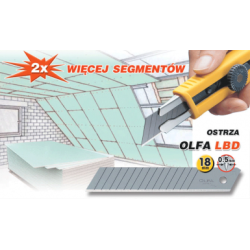 OLFA blades LBD-10 10pcs - szal art - sklep plastyczny
