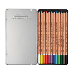 Cretacolor fine art set of dry pastels in a 12 color pencil