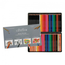 Cretacolor artist studio set of 72 pieces of pencils
