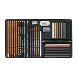 Cretacolor ultimo drawing drawing set of 35 elements