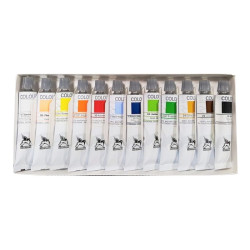 Renesans colors 12x20ml acrylic paint set