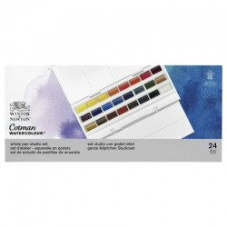 Winsor&Newton cotman the studio set set of 24 watercolor cubes