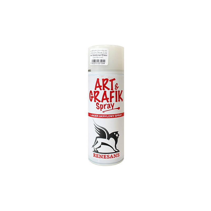 Renesans art&grafik spray lakier akrylowy połysk 400ml - sklep plastyc