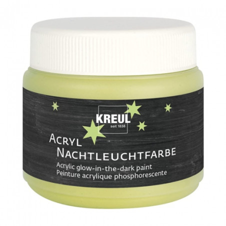 Kreul glow in the dark acrylic paint 150ml