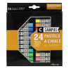 Campus set of oil pastels 24 colors