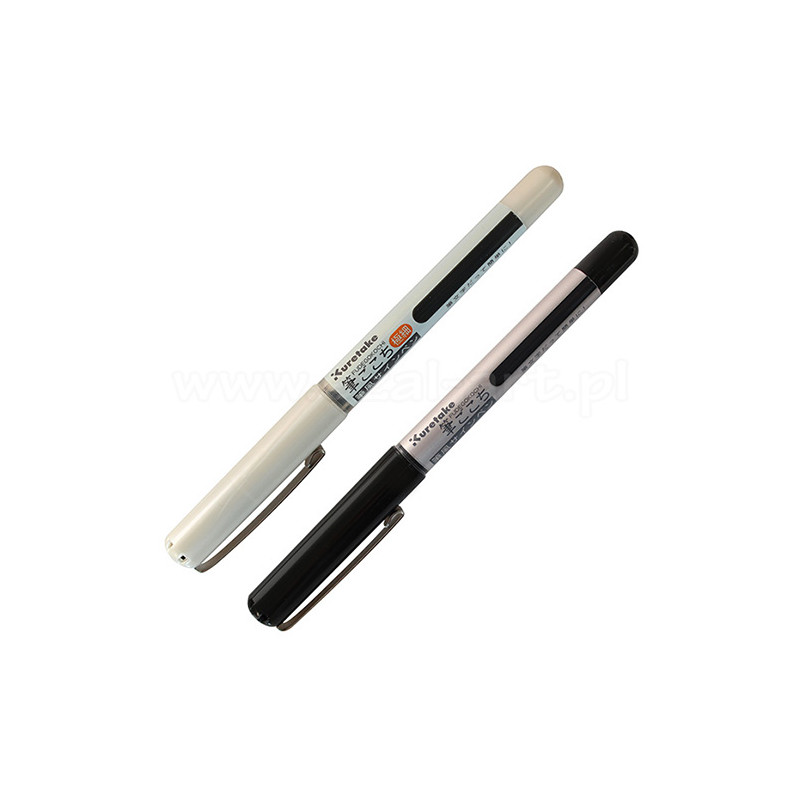 Kuretake fudegocochi brush pen czarny - sklep plastyczny - szał dla pl