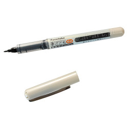 Kuretake fudegokochi brush pen black - szal art - sklep plastyczny