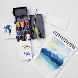 Winsor & Newton cotman field box watercolor set 12x8ml