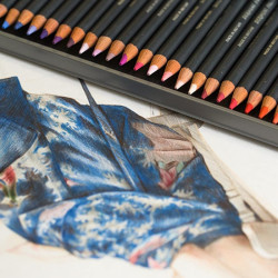 Derwent procolour zestaw 36 kredek artystycznych metal opak - sklep pl