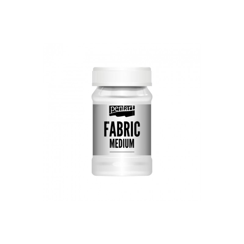 Pentart fabric medium do farb do tkanin i skór 100ml - sklep plastyczn