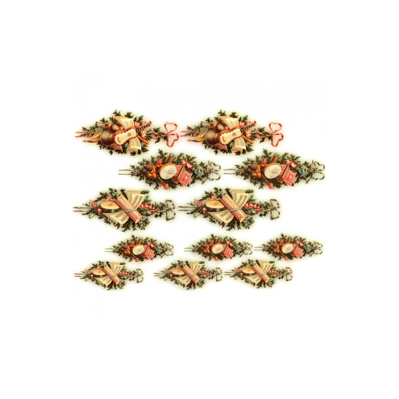 A3 decoupage paper ITD 018 Christmas decorations