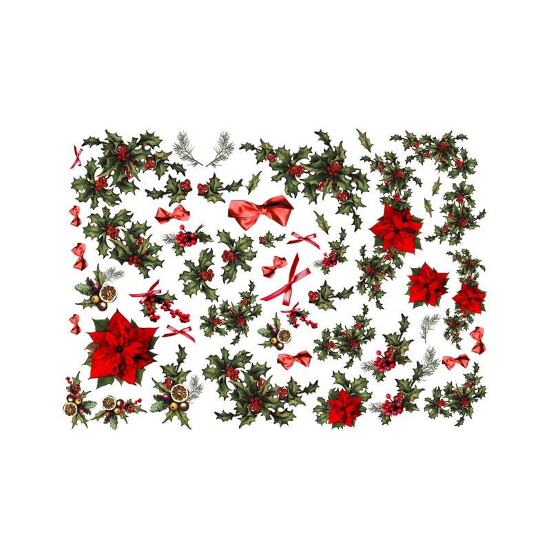 A3 decoupage paper ITD 160 christmas decorations