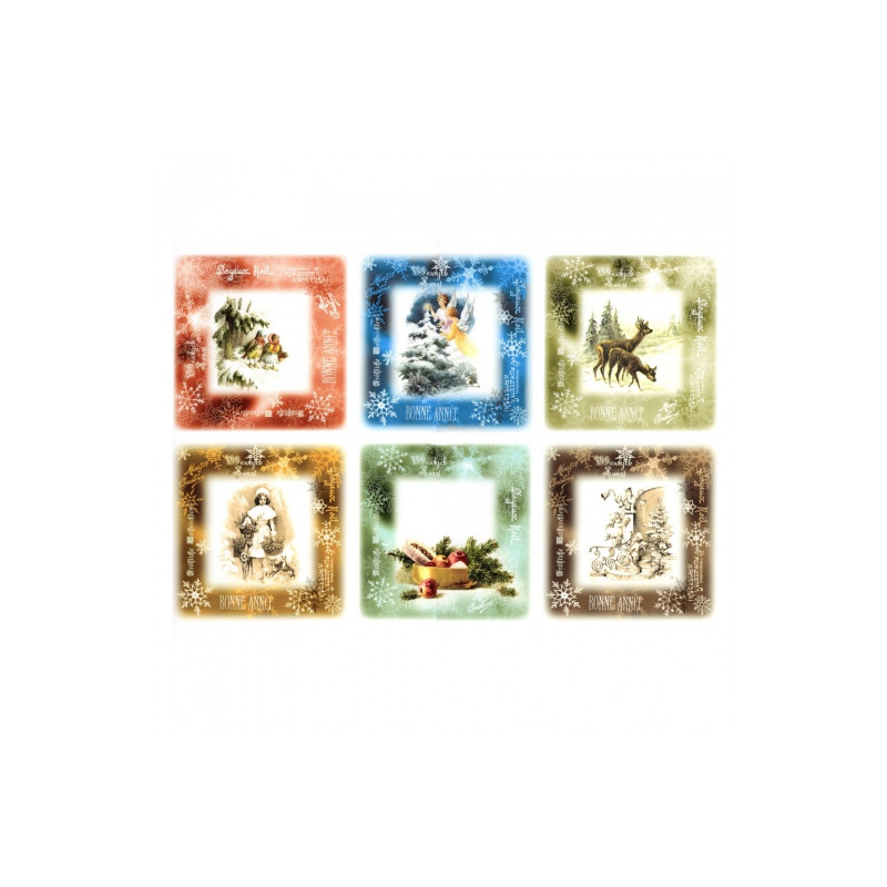 A3 decoupage paper ITD 345 christmas themes