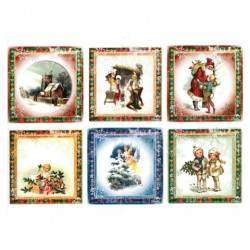 Decoupage paper A3 ITD 344 christmas themes