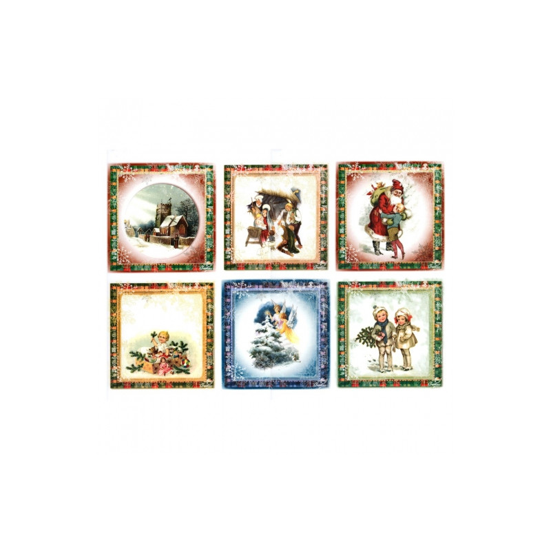 Decoupage paper A3 ITD 344 christmas themes
