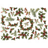 Decoupage paper A3 ITD 197 holly