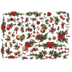 A3 decoupage paper ITD 177 christmas decorations