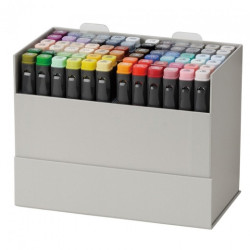 Kuretake kurecolor twin ws zestaw 72 markerów dwustronnych- sklep plas