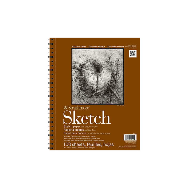 Strathmore s.400 Sketch 89g 100 sheets - szal art - sklep plastyczny