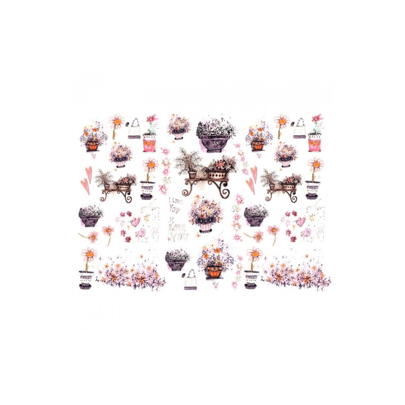 Decoupage paper A3 ITD 0118