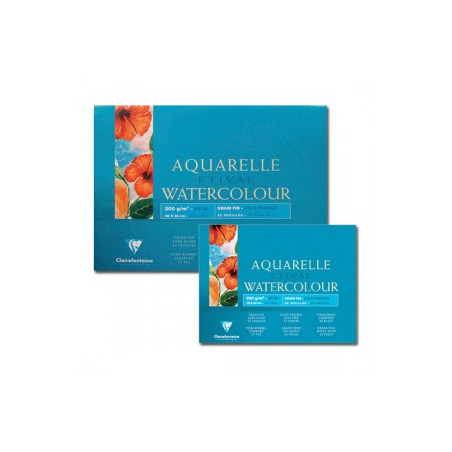Blok Clairefontaine etival grain fin do akwareli 200g 25ark