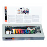 Talens cobra water-based paints set 10x40ml + accesories