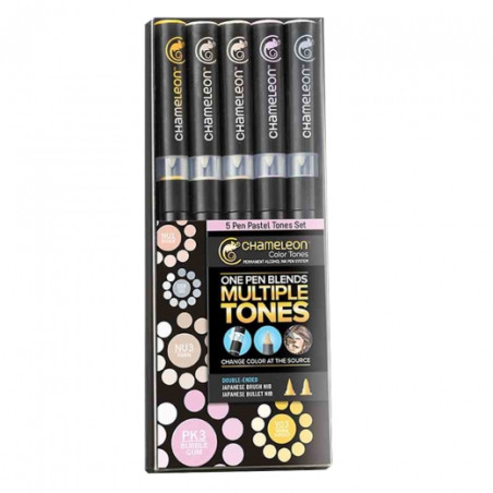 Chameleon pastel tones set of 5 markers