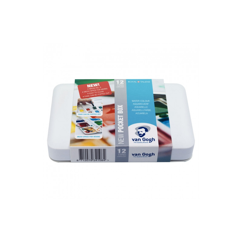 Set of watercolor Talens Van Gogh 12 colours